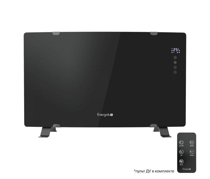Конвектор со стеклокерамической панелью Energolux Jungfrau ECH-1000E-J1-BG